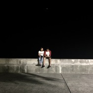 Cute couple under the stars. Don't know who they are, but still cute.
